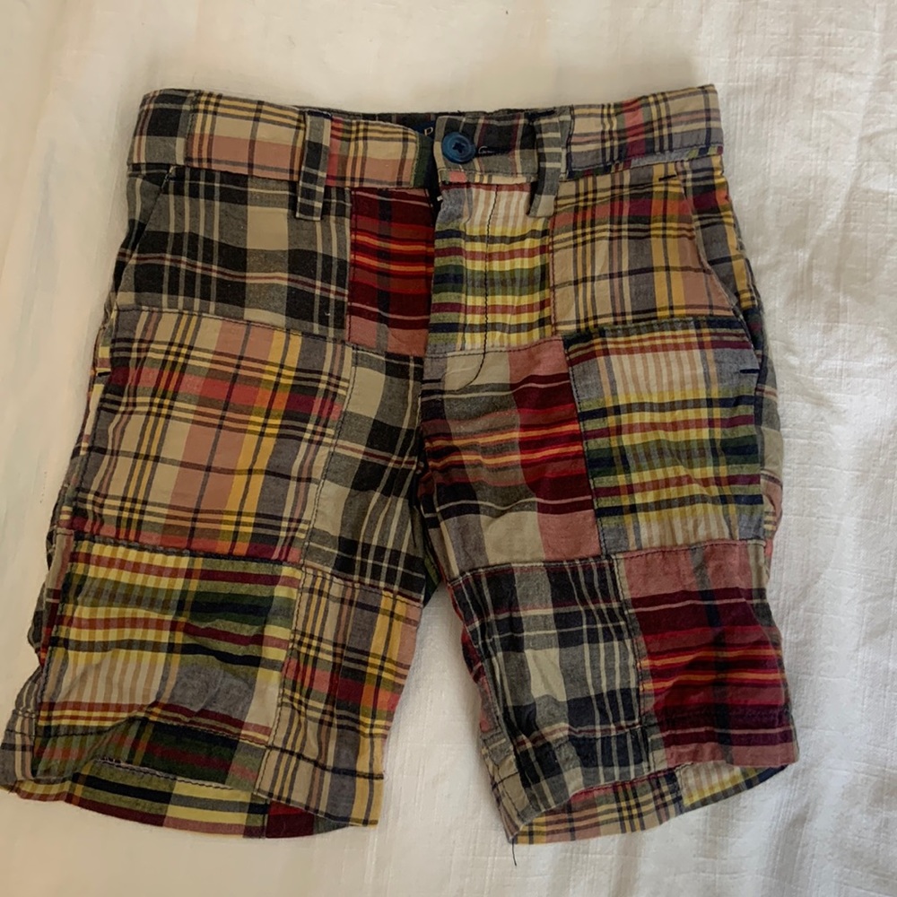 Polo Ralph Lauren Boys Madras Shorts - size 4